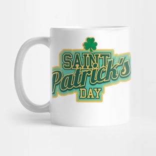 shamrock st patricks day march 17 cute funny design Mug